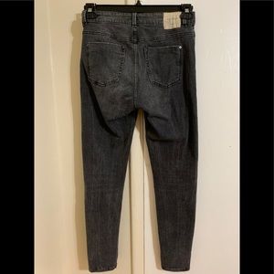 Zara Basic Denim high wasted jeans